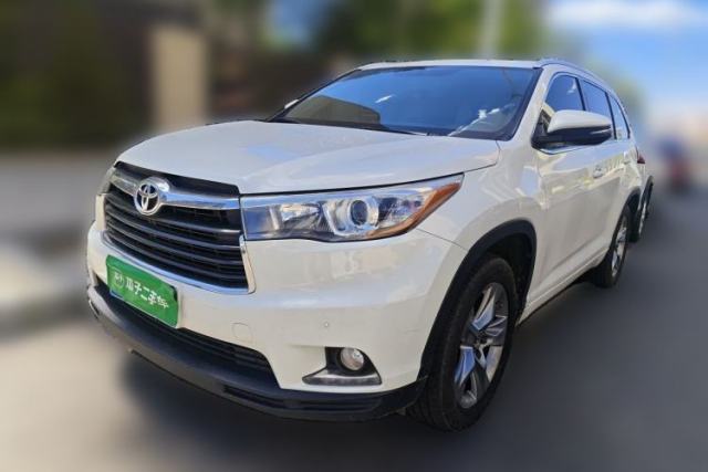 Used Toyota Highlander 2017 2.0T Four-Wheel Drive Luxury Edition 7 Seats