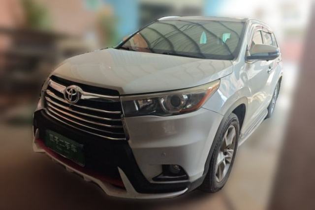 Used Toyota Highlander 2017 2.0T Four-Wheel Drive Luxury Edition 7 Seats
