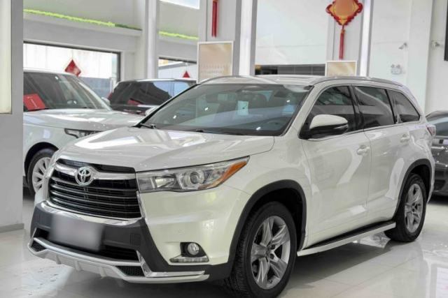 Used Toyota Highlander 2017 2.0T Four-Wheel Drive Luxury Edition 7 Seats