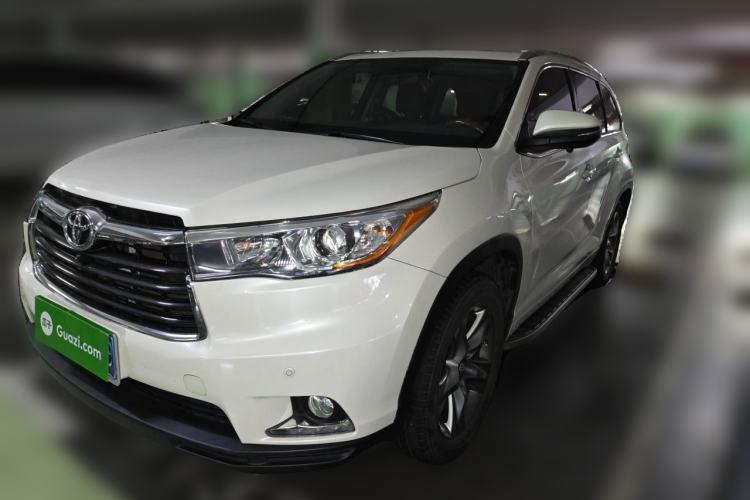 Used Toyota Highlander 2017 2.0T Four-Wheel Drive Luxury Edition 7 Seats Guazi used car, China used car export, Used car for sale, Used cars, Cheapest cars for sale