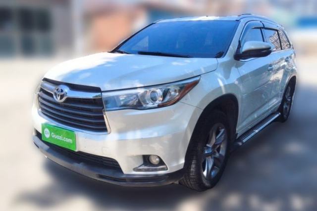 Used Toyota Highlander 2017 2.0T Four-Wheel Drive Luxury Edition 7 Seats
