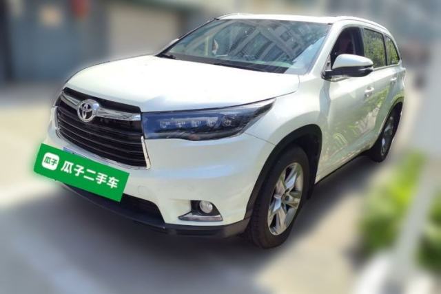 Used Toyota Highlander 2017 2.0T Four-Wheel Drive Luxury Edition 7 Seats