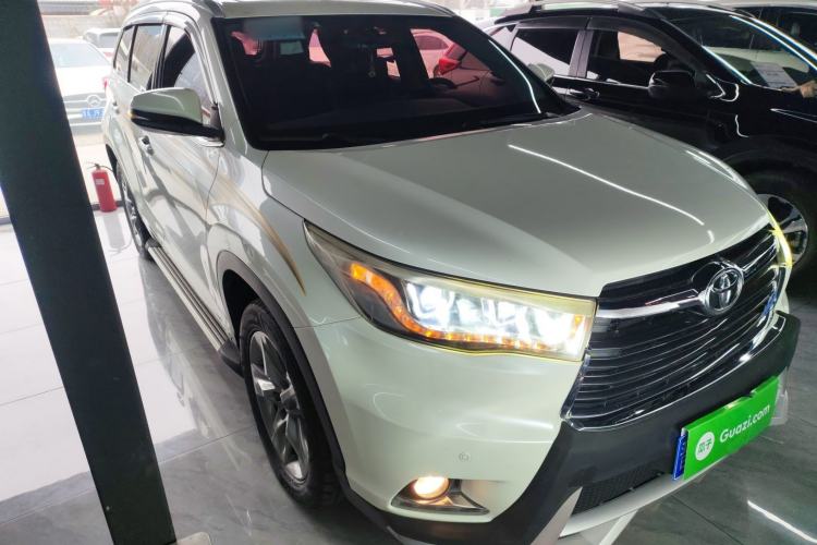 Used Toyota Highlander 2017 2.0T Four-Wheel Drive Luxury Edition 7 Seats Exterior 1