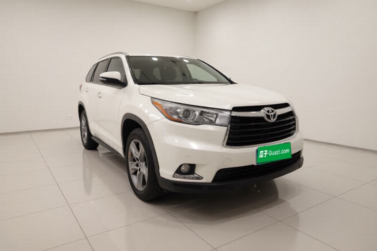 Used Toyota Highlander 2017 2.0T Four-Wheel Drive Luxury Edition 7 Seats Exterior 2