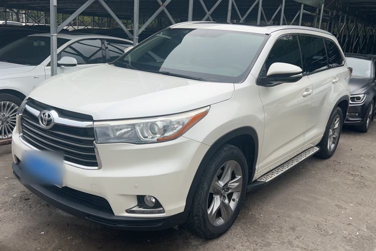 Used Toyota Highlander 2017 2.0T Two-Wheel Drive Luxury Edition 7 Seats Exterior 2
