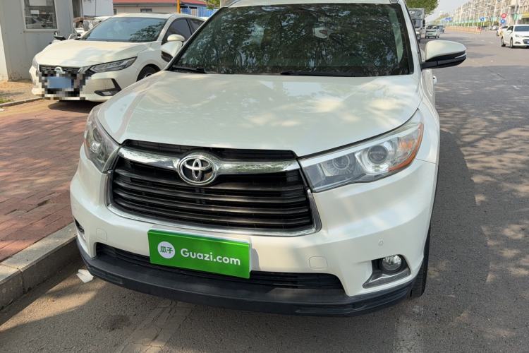 Used Toyota Highlander 2017 2.0T Four-Wheel Drive Luxury Edition 7 Seats Exterior 2