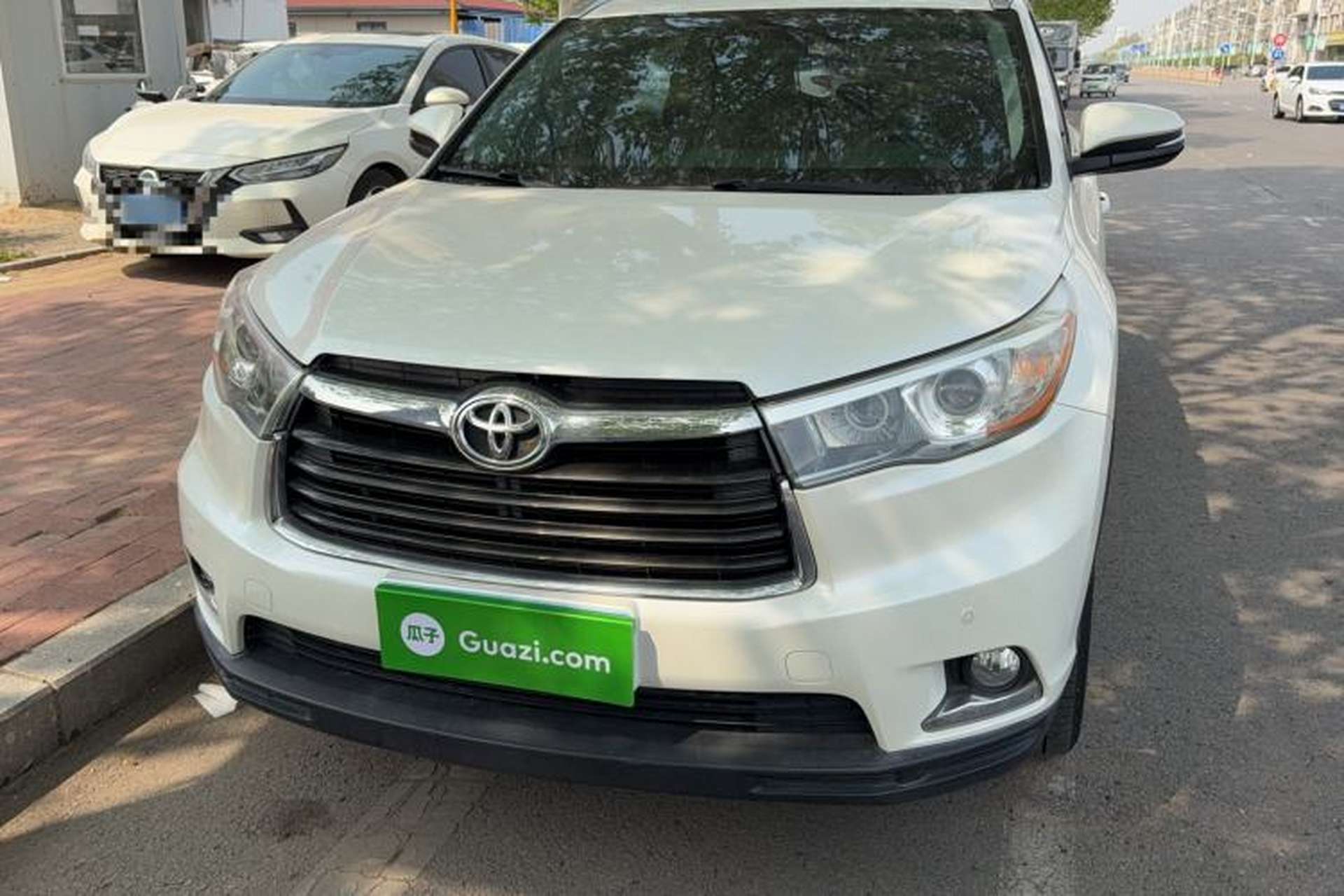 Used Toyota Highlander 2017 2.0T Four-Wheel Drive Luxury Edition 7 Seats Exterior 2