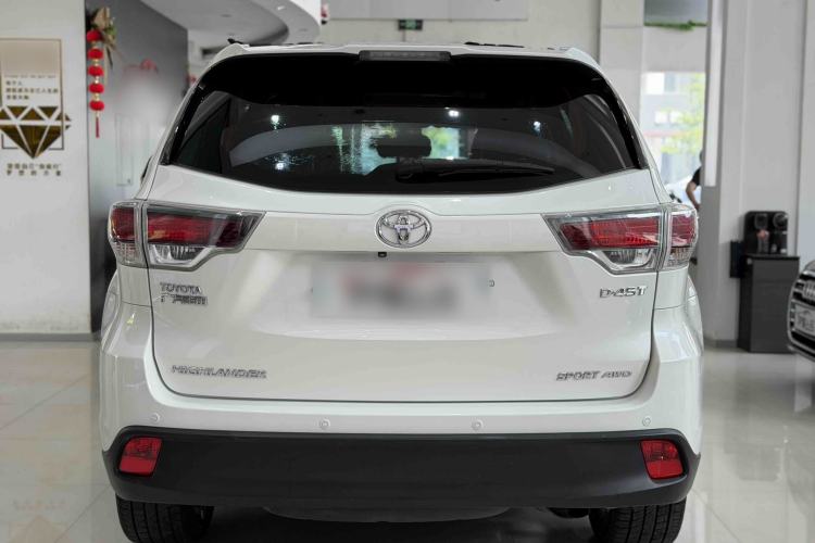 Used Toyota Highlander 2017 2.0T Four-Wheel Drive Luxury Edition 7 Seats Exterior 3