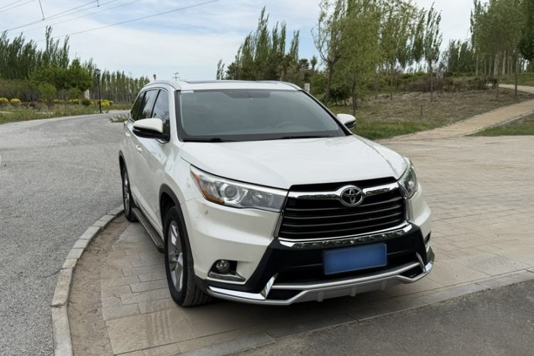 Used Toyota Highlander 2017 2.0T Four-Wheel Drive Luxury Edition 7 Seats Exterior 3
