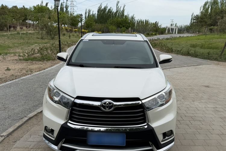 Used Toyota Highlander 2017 2.0T Four-Wheel Drive Luxury Edition 7 Seats Exterior 4