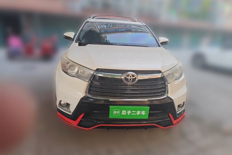 Used Toyota Highlander 2017 2.0T Four-Wheel Drive Luxury Edition 7 Seats Front
