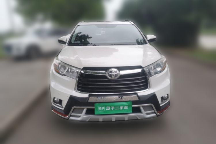 Used Toyota Highlander 2017 2.0T Four-Wheel Drive Luxury Edition 7 Seats Front