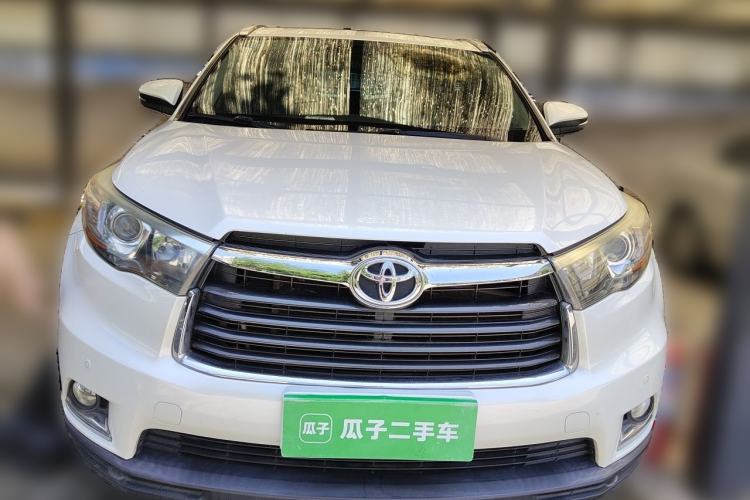 Used Toyota Highlander 2017 2.0T Four-Wheel Drive Luxury Edition 7 Seats Front