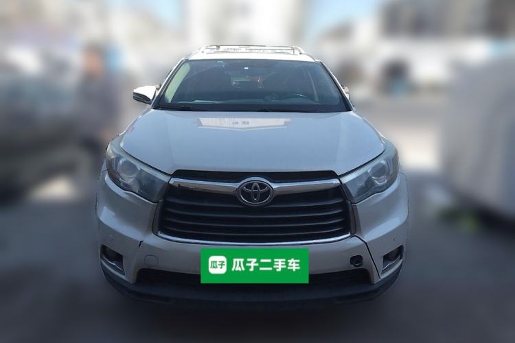 Used Toyota Highlander 2017 2.0T Four-Wheel Drive Luxury Edition 7 Seats Front