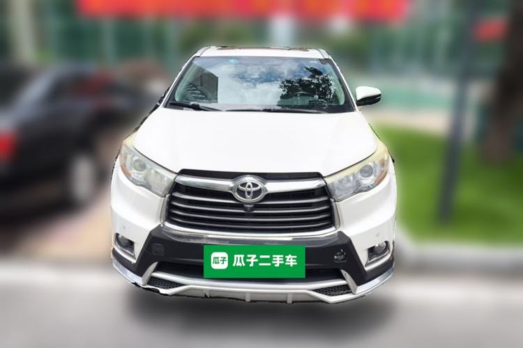 Used Toyota Highlander 2017 2.0T Four-Wheel Drive Luxury Edition 7 Seats Front