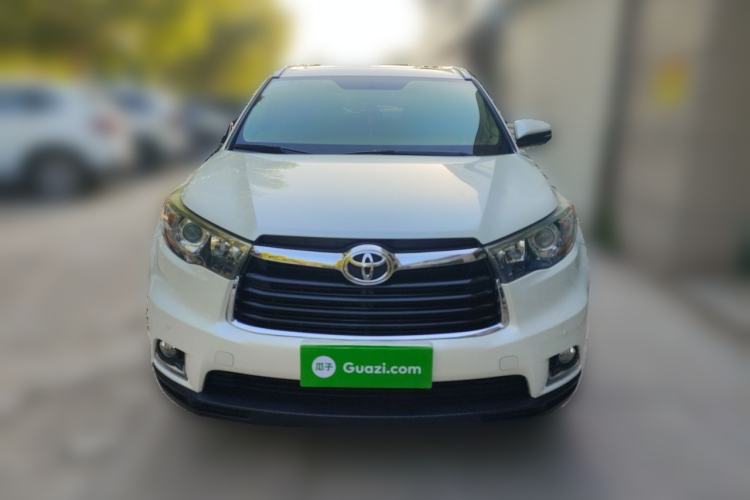 Used Toyota Highlander 2017 2.0T Four-Wheel Drive Luxury Edition 7 Seats Front