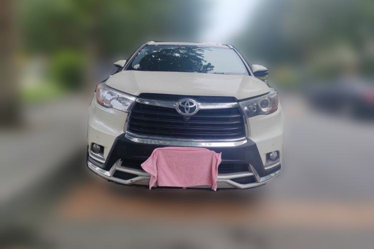 Used Toyota Highlander 2017 2.0T Four-Wheel Drive Luxury Edition 7 Seats Front