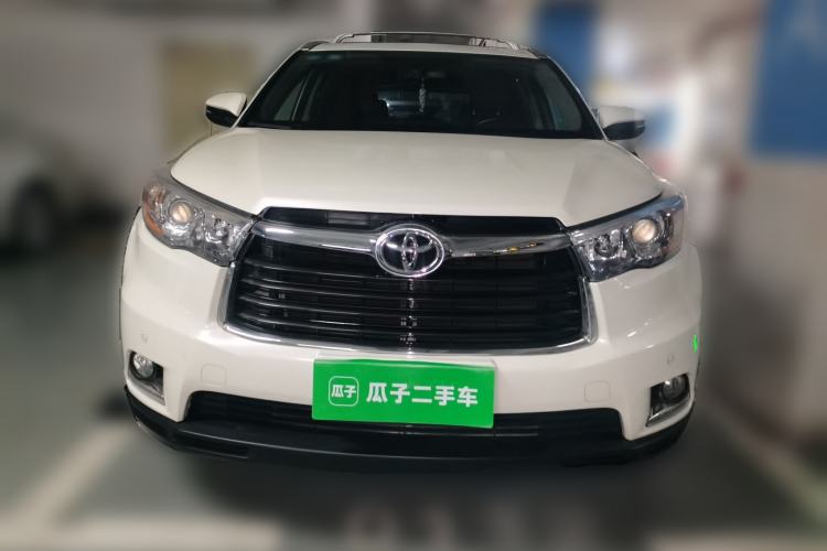 Used Toyota Highlander 2017 2.0T Four-Wheel Drive Luxury Edition 7 Seats Front