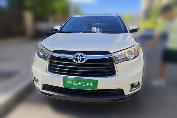 Used Toyota Highlander 2017 2.0T Four-Wheel Drive Luxury Edition 7 Seats Front