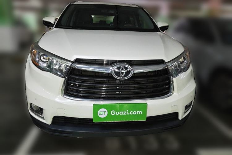 Used Toyota Highlander 2017 2.0T Four-Wheel Drive Luxury Edition 7 Seats Front