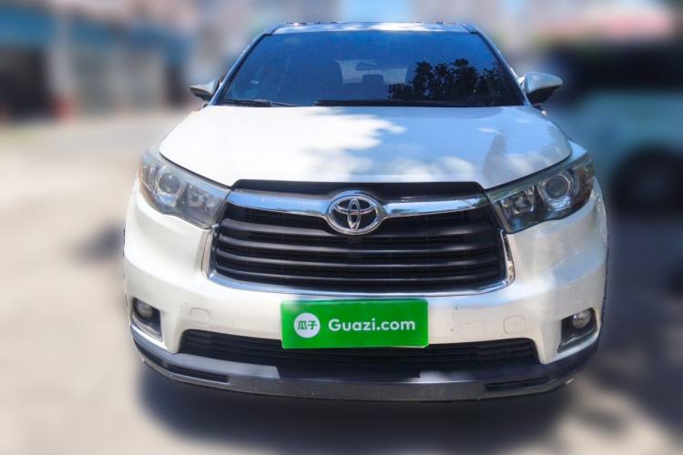 Used Toyota Highlander 2017 2.0T Four-Wheel Drive Luxury Edition 7 Seats Front