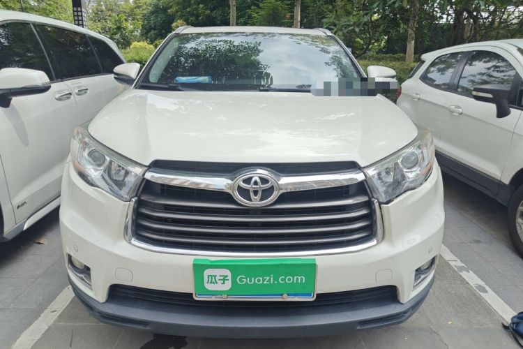 Used Toyota Highlander 2017 2.0T Four-Wheel Drive Luxury Edition 7 Seats Front