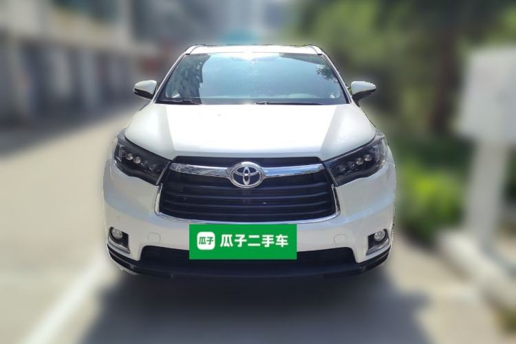 Used Toyota Highlander 2017 2.0T Four-Wheel Drive Luxury Edition 7 Seats Front