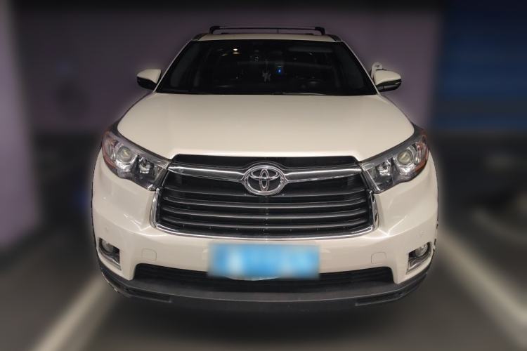 Used Toyota Highlander 2017 2.0T Four-Wheel Drive Luxury Edition 7 Seats Front