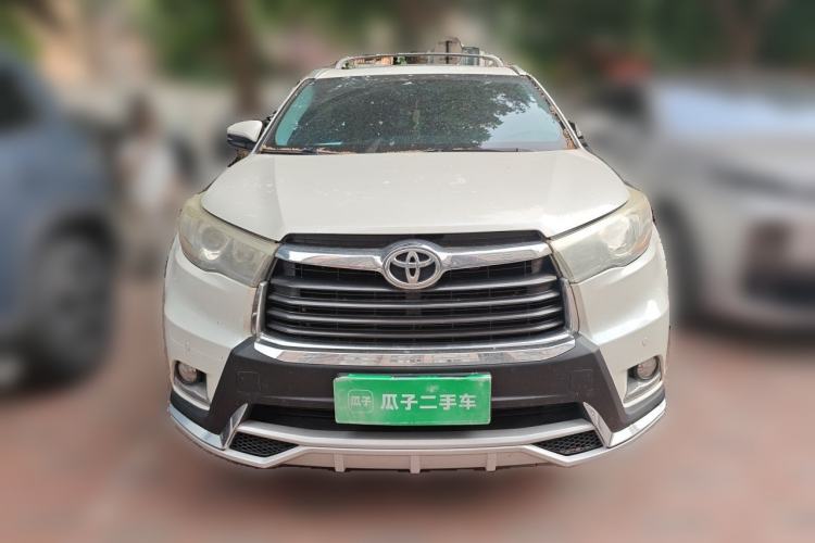 Used Toyota Highlander 2017 2.0T Four-Wheel Drive Luxury Edition 7 Seats Front