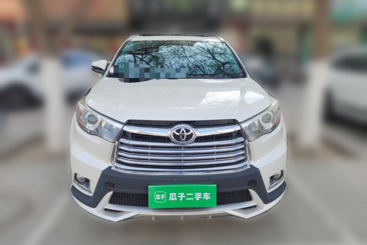 Used Toyota Highlander 2017 2.0T Four-Wheel Drive Luxury Edition 7 Seats Front