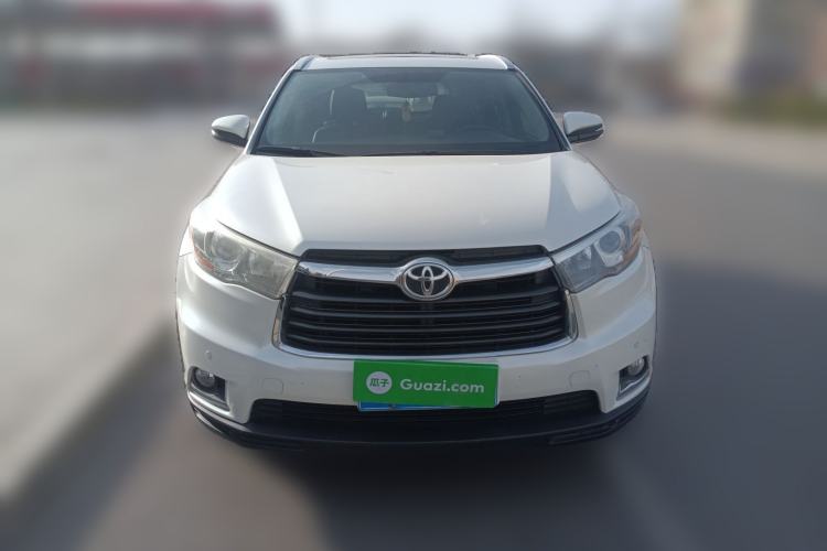Used Toyota Highlander 2017 2.0T Four-Wheel Drive Luxury Edition 7 Seats Front