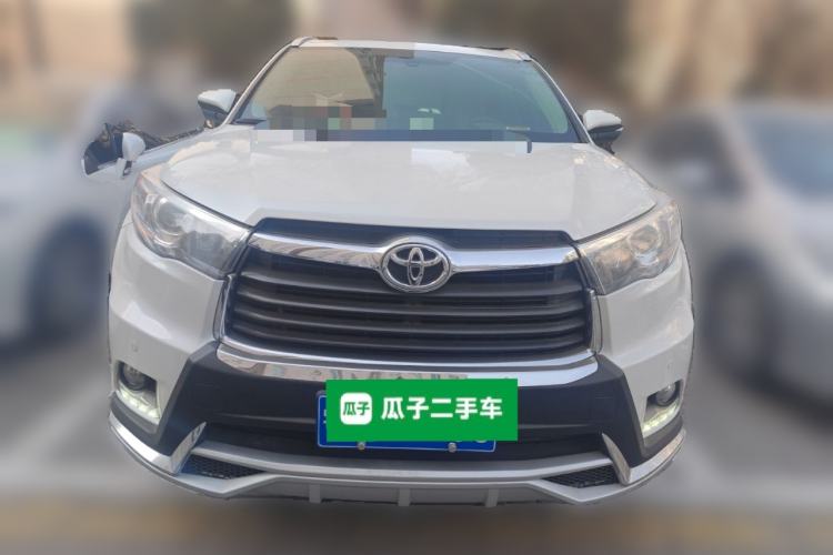 Used Toyota Highlander 2017 2.0T Four-Wheel Drive Luxury Edition 7 Seats Front