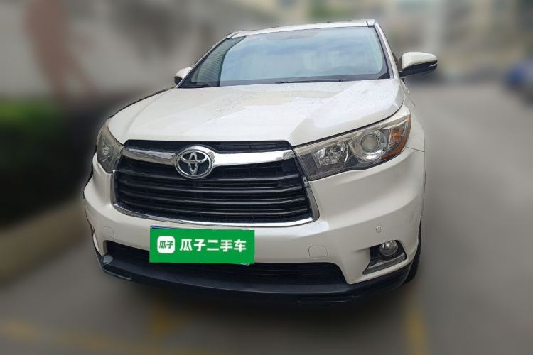 Used Toyota Highlander 2017 2.0T Four-Wheel Drive Luxury Edition 7 Seats Front
