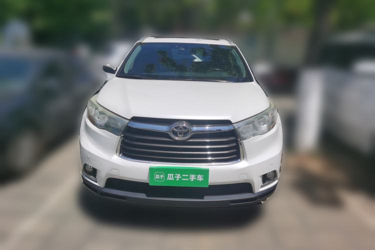 Used Toyota Highlander 2017 2.0T Four-Wheel Drive Luxury Edition 7 Seats Front