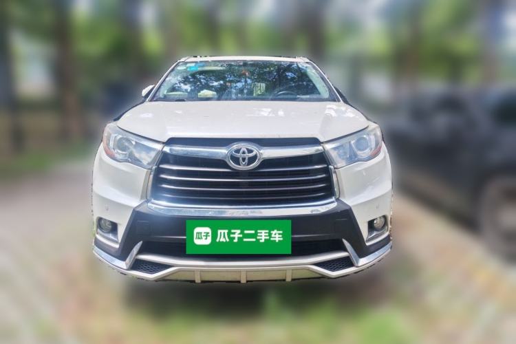 Used Toyota Highlander 2017 2.0T Four-Wheel Drive Luxury Edition 7 Seats Front