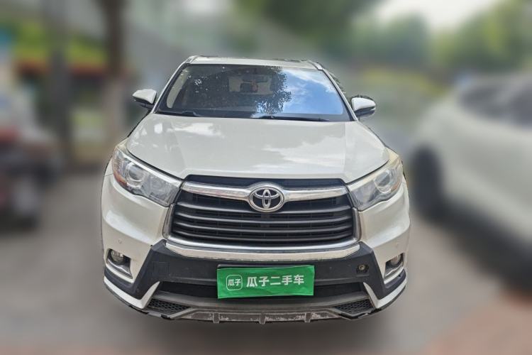 Used Toyota Highlander 2017 2.0T Four-Wheel Drive Luxury Edition 7 Seats Front