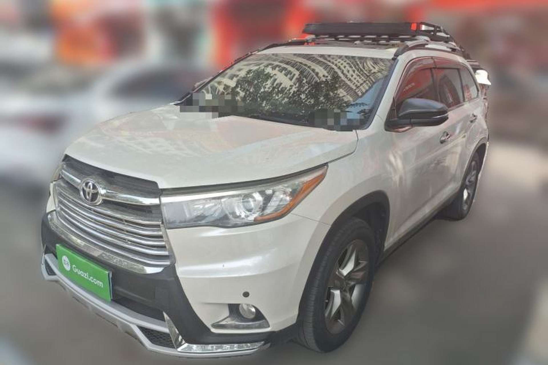 Used Toyota Highlander 2017 2.0T Four-Wheel Drive Luxury Edition 7 Seats Front Left 45 Deg