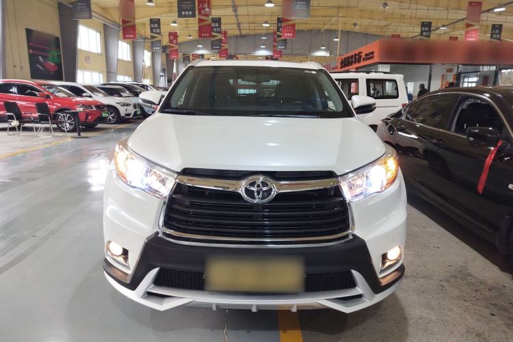 Used Toyota Highlander 2017 2.0T Four-Wheel Drive Luxury Edition 7 Seats Front