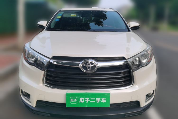 Used Toyota Highlander 2017 2.0T Four-Wheel Drive Luxury Edition 7 Seats Front