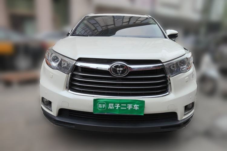 Used Toyota Highlander 2017 2.0T Four-Wheel Drive Ultimate Edition 7 Seats Front