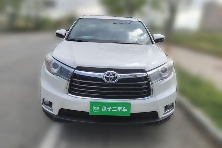 Used Toyota Highlander 2017 2.0T Four-Wheel Drive Luxury Edition 7 Seats Front