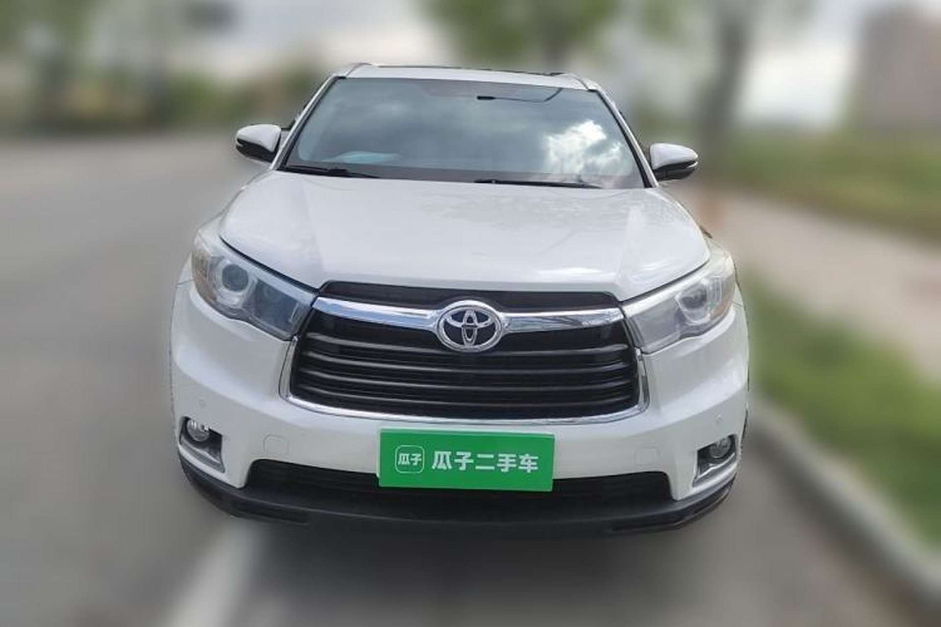 Used Toyota Highlander 2017 2.0T Four-Wheel Drive Luxury Edition 7 Seats Front