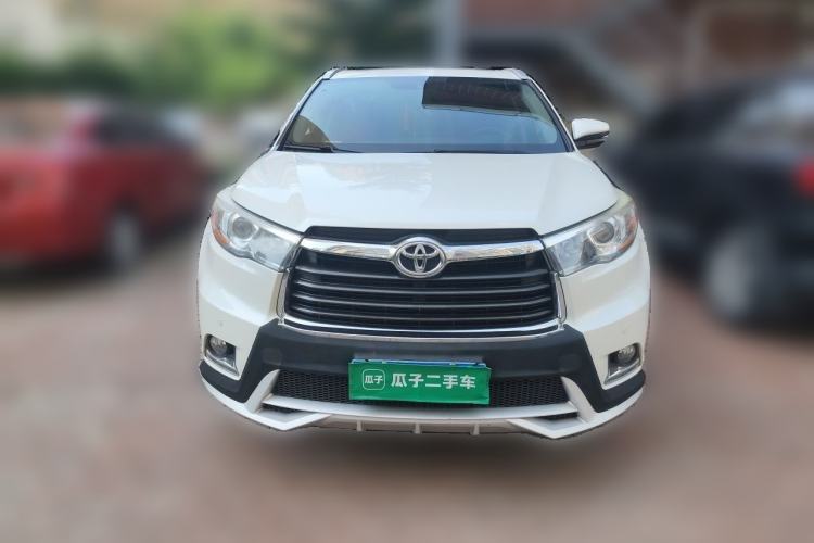 Used Toyota Highlander 2017 2.0T Four-Wheel Drive Luxury Edition 7 Seats Front