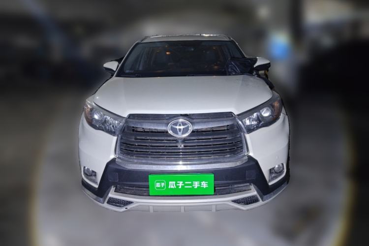 Used Toyota Highlander 2017 2.0T Four-Wheel Drive Luxury Edition 7 Seats Front
