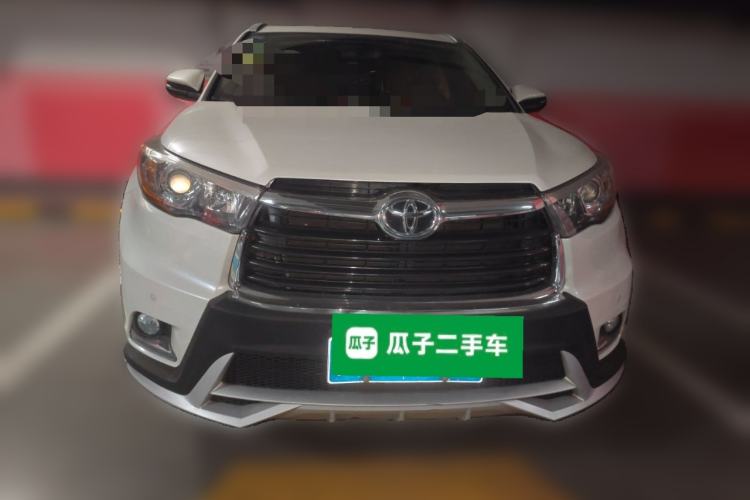 Used Toyota Highlander 2017 2.0T Four-Wheel Drive Luxury Edition 7 Seats Front