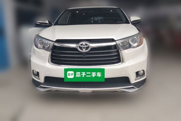 Used Toyota Highlander 2017 2.0T Four-Wheel Drive Luxury Edition 7 Seats Front