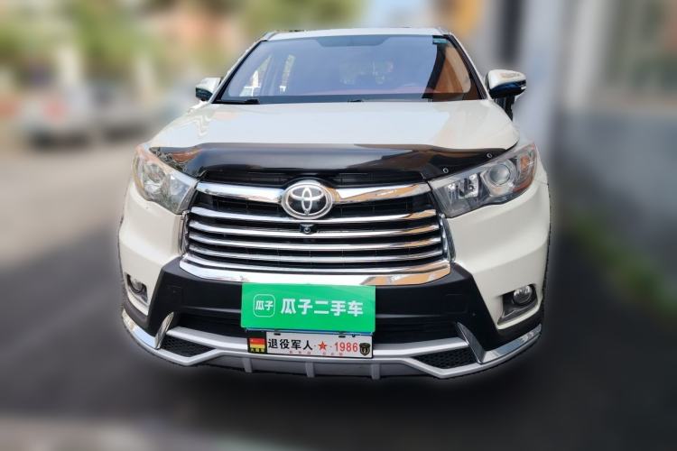Used Toyota Highlander 2017 2.0T Four-Wheel Drive Luxury Edition 7 Seats Front