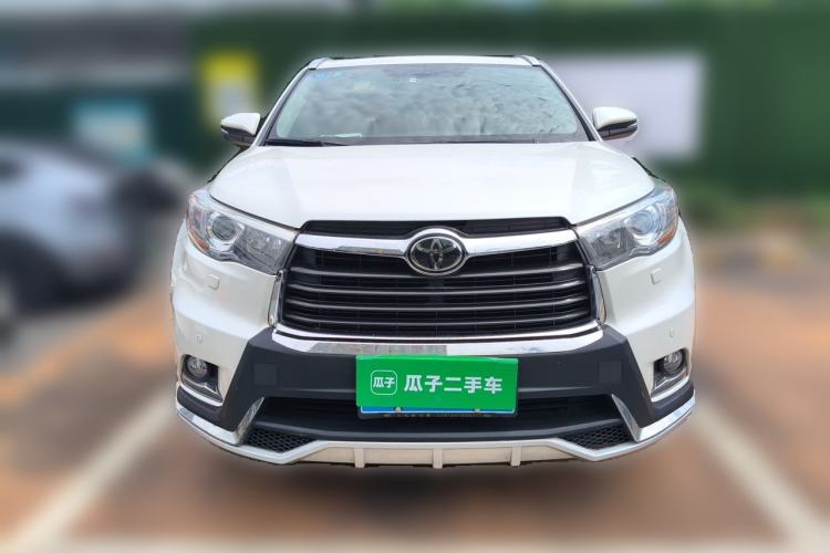 Used Toyota Highlander 2017 2.0T Four-Wheel Drive Ultimate Edition 7 Seats Front