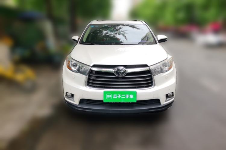 Used Toyota Highlander 2017 2.0T Four-Wheel Drive Ultimate Edition 7 Seats Front