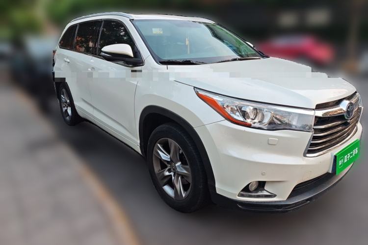 Used Toyota Highlander 2017 2.0T Four-Wheel Drive Ultimate Edition 7 Seats Front Right 45 Deg